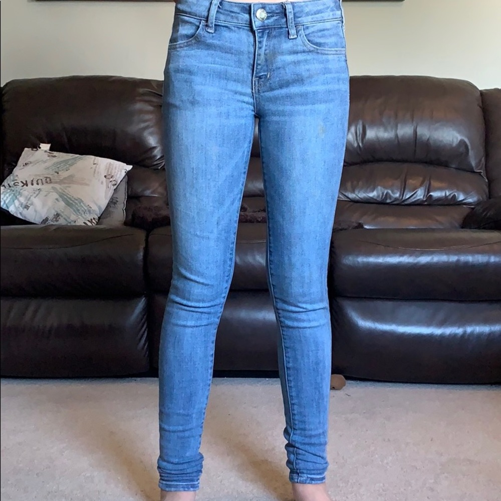 Old American eagle mid rise jeans